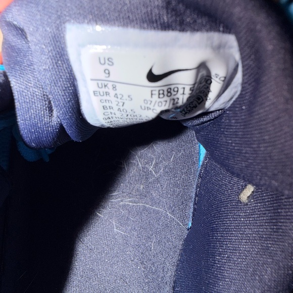 Corduroy Nike Air Max in Sky Blue and Tsn - Picture 5 of 6